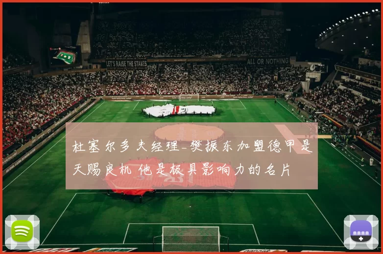 杜塞尔多夫经理_樊振东加盟德甲是天赐良机 他是极具影响力的名片