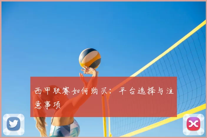 西甲联赛如何购买:平台选择与注意事项