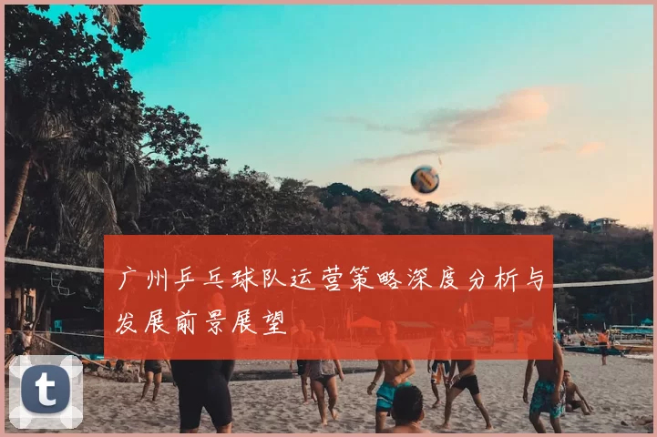 广州乒乓球队运营策略深度分析与发展前景展望