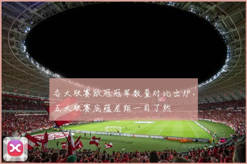 各大联赛欧冠冠军数量对比出炉，五大联赛底蕴差距一目了然